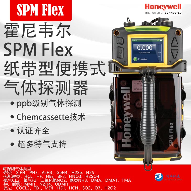 Honeywell霍尼韦尔 SPM Flex 纸带式便携毒气侦测报警器