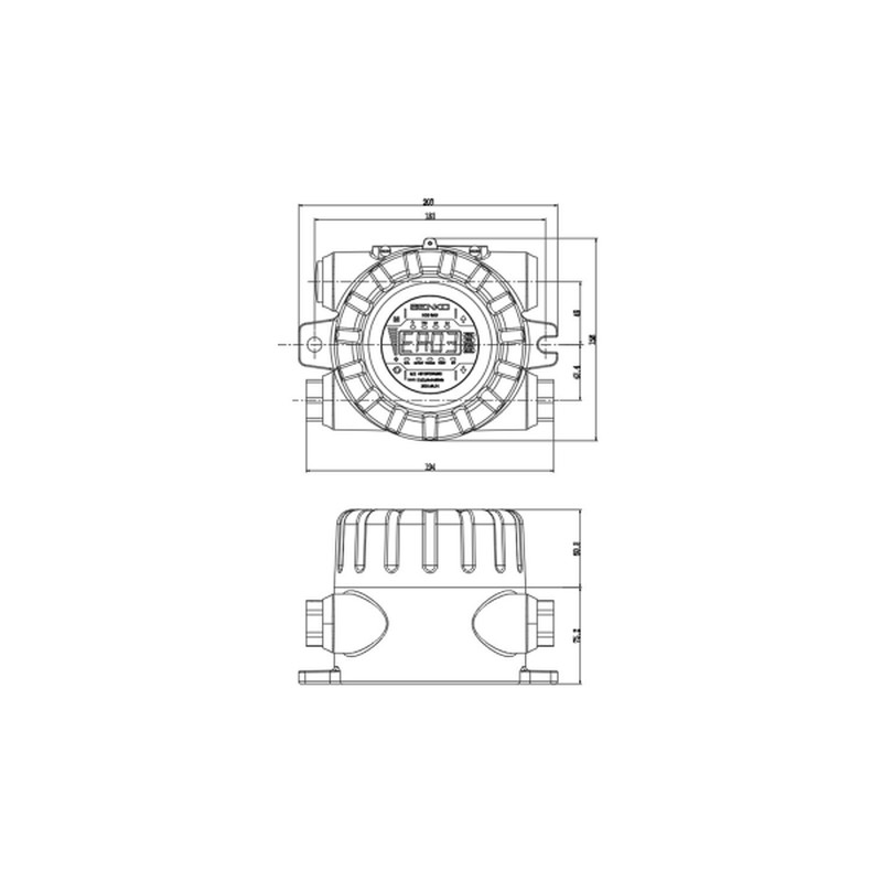 SI-301 Sampling Fixed Gas Detector